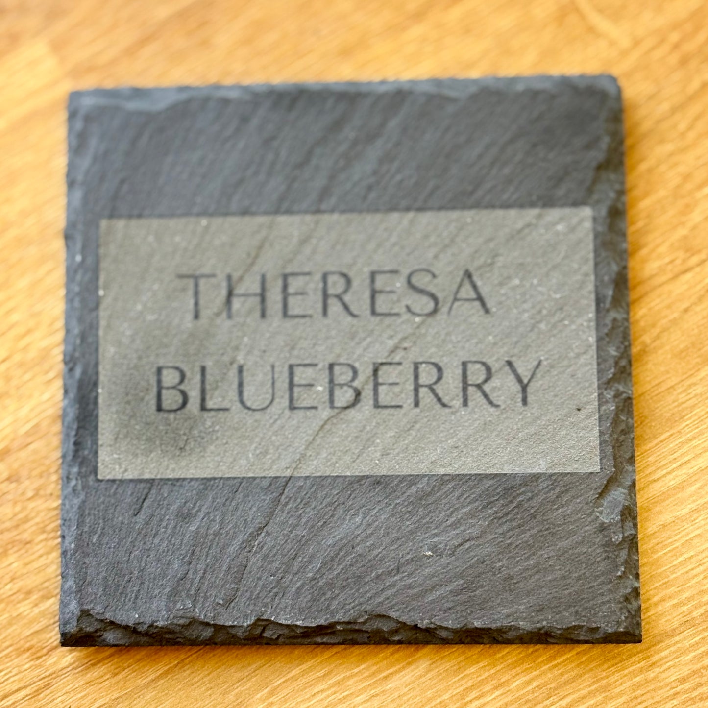 Sada břidlicových podtácků Theresa Blueberry